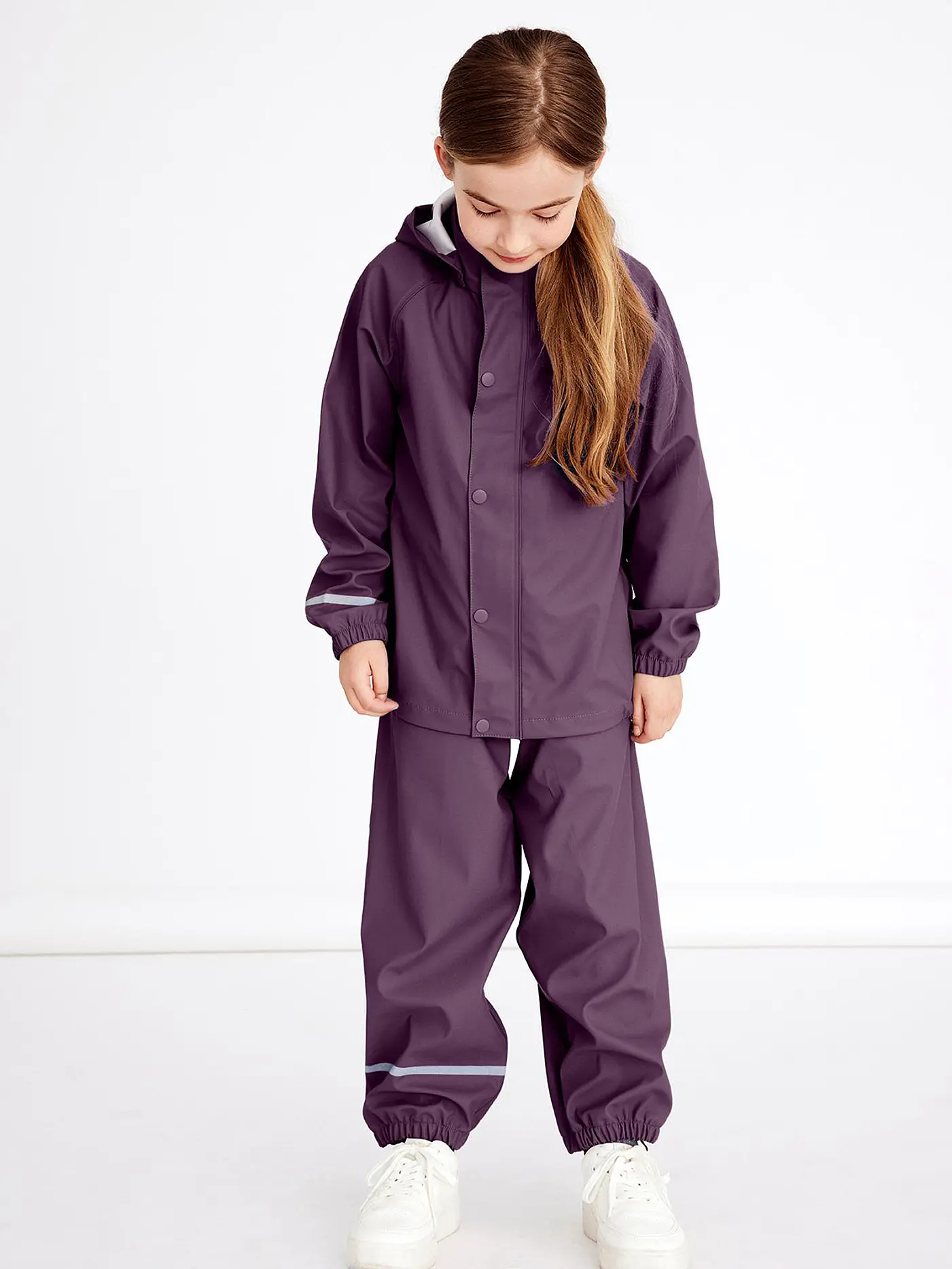 NAME IT | Mädchen Regenbekleidung Set | beere